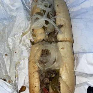 The Phillys Best w/ Extra onions