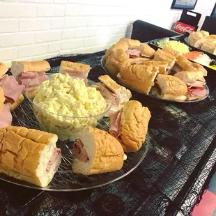 We can cater your next event. Call us for our catering menu.