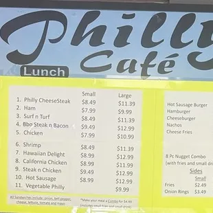 **UPDATED MENU!!!**