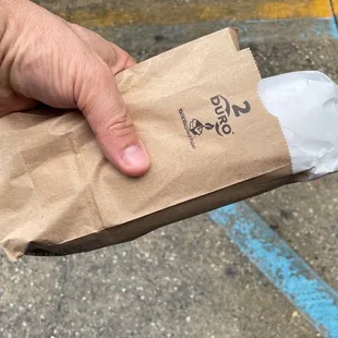 $12.95 for rude service and a meal in the rain