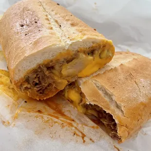 Original philly with extra red sauce and cheese