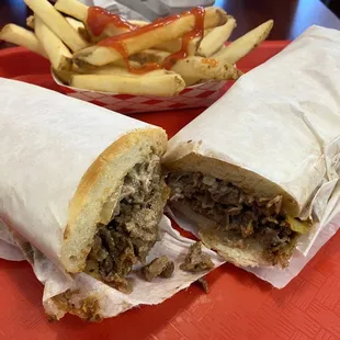 Cheese Steak Sandwiches