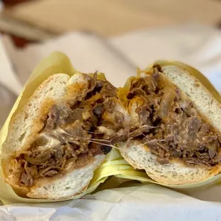 Italian Cheesesteak Sandwich