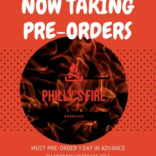 Must order 24 hours in advance