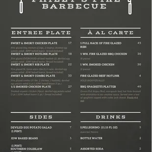 Updated Menu
