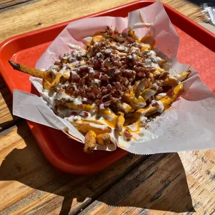 Bacon ranch fries