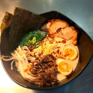 Tonkotsu Ramen with Chashu (pork belly)