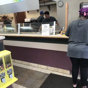 Grill hard at work