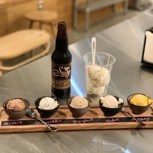 Flight and rootbeer float