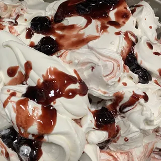 Mascarpone Cherry Swirl Gelato