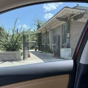 Outside