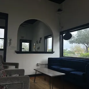 inside