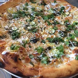 Corn &amp; Zucchini pie