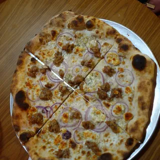 Sausage and Gorgonzola Pizza