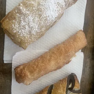 I didn't get the name of these pastries but they were delicious along with the donut holes, glazed and sugar donuts!
