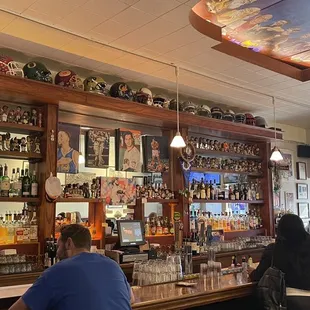 people at the bar