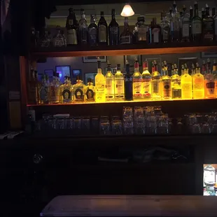 Ended a great date here - because, watching the Giants game while sipping whiskey.