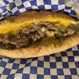 Philly steak and whiz