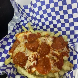 Pizza fries