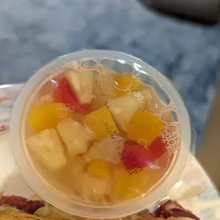 Fruit cup in box lunch