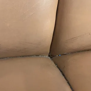 The filth in the bench seats