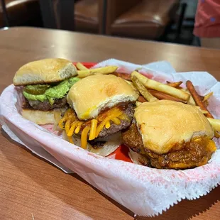 Mini Burger Sampler Basket