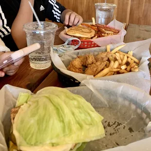 Sponsored by a generous gentleman named Ryan, because we ordered, and then noticed we forgot our wallet. Thank You, Ryan!