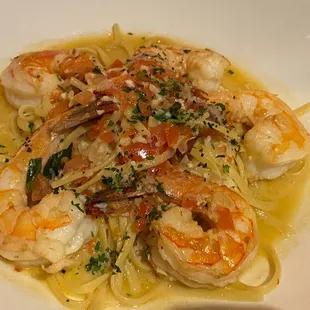 Shrimp scampi