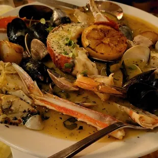 Hot seafood platter (for 2)