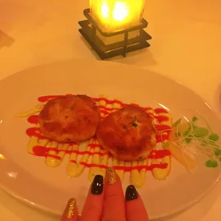 Crab Cakes French Onion Sup