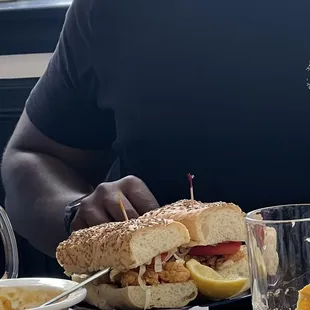 Poboy sandwich
