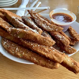 Fried Eggplant Sticks