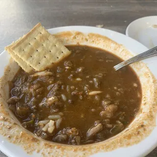 Cup Seafood Gumbo Soup