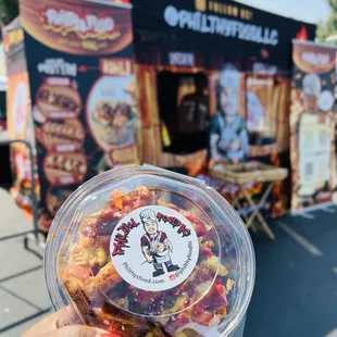 Pork belly &amp; Shrimp combo bowl! Sooo good!