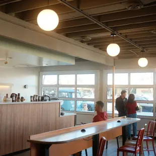 interior, sushi and sashimi