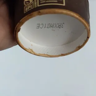 Philz cups leak at the bottom even after a short time.