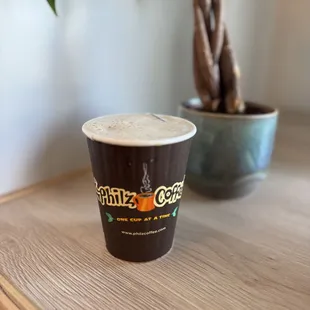 Iced Philtered Soul with oatmilk