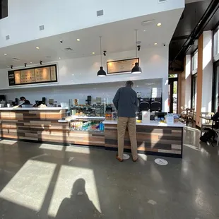 Interior- order at register