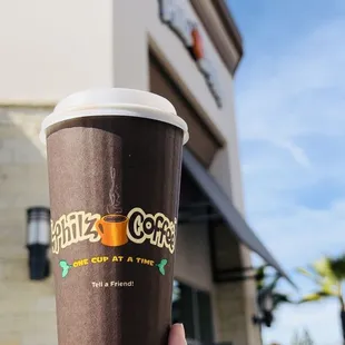 A delicious iced Winter Bliss on opening day