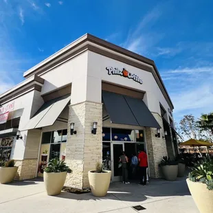 the entrance to philz coffeehouse