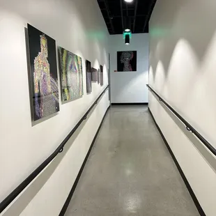 Hallway to back door