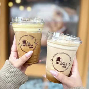 Egg Coffee &amp; Coconut Coffee  IG: @teawithjxsmine