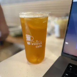 Peachy Orange Fruit Tea