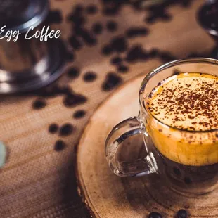 Vietnamese Egg Coffee | Cafe Trung
