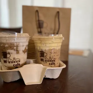 Salted Coffee and Egg Coffee