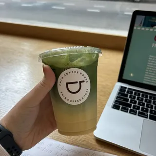 Iced Golden Matcha Latte