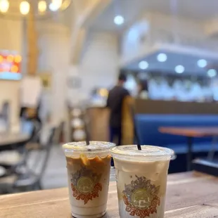 Banana coffee &amp; lavender | IG: @nom.noms.only