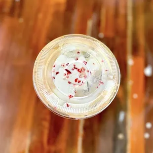Peppermint Ca Phe Sua Da (Peppermint Vietnamese Iced Coffee)
