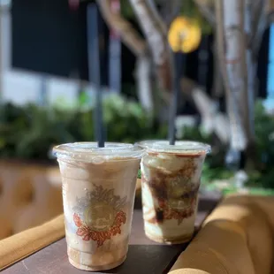 Coconut coffee and Javacado