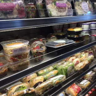 Nice selection of well made, fresh Salads